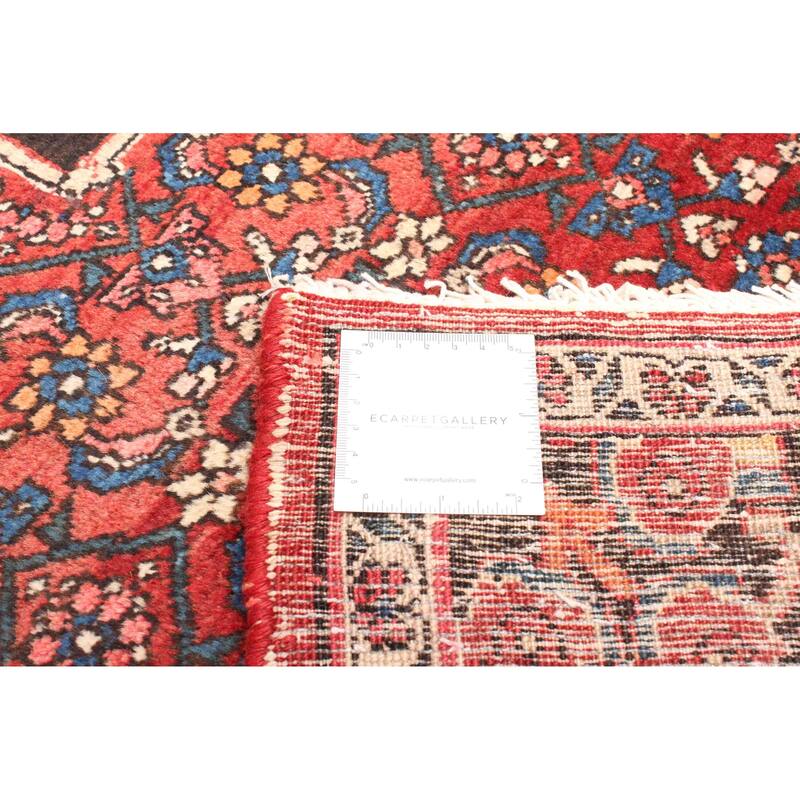 ECARPETGALLERY Hand-knotted Kayseri Red Wool Rug - 4'3 x 6'11
