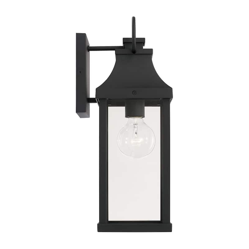 Bradford Outdoor 1-light Small Wall Lantern w/ Clear Glass