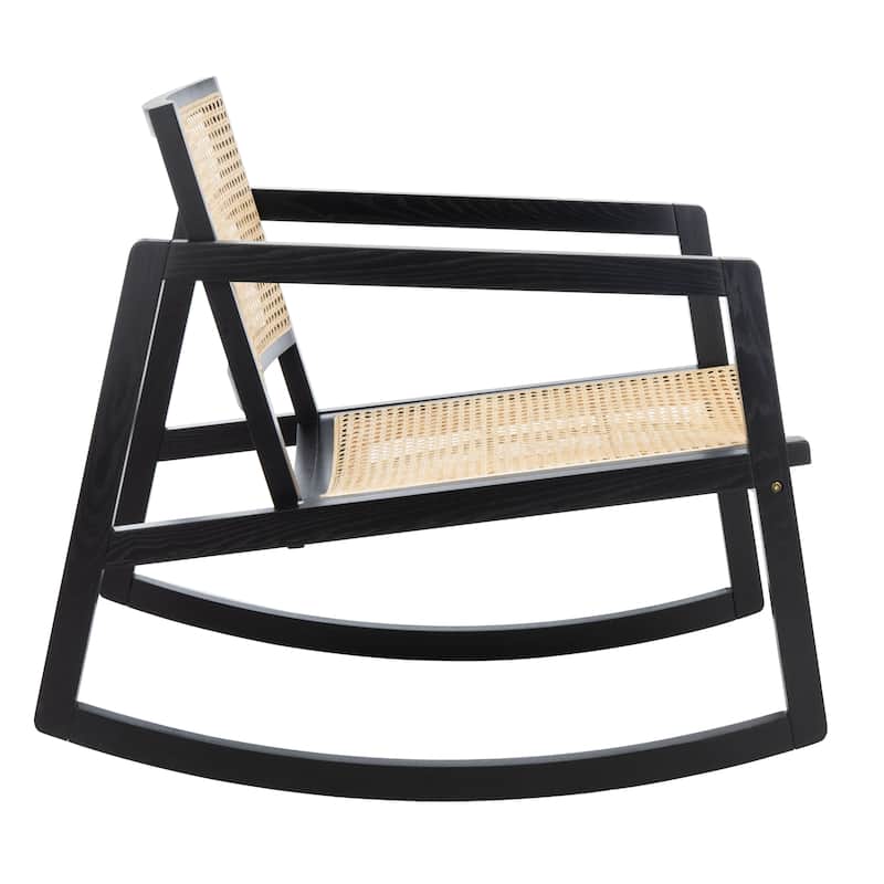 SAFAVIEH Couture Perth Rattan Rocking Chair - 22.8"x34.3"x30.5"