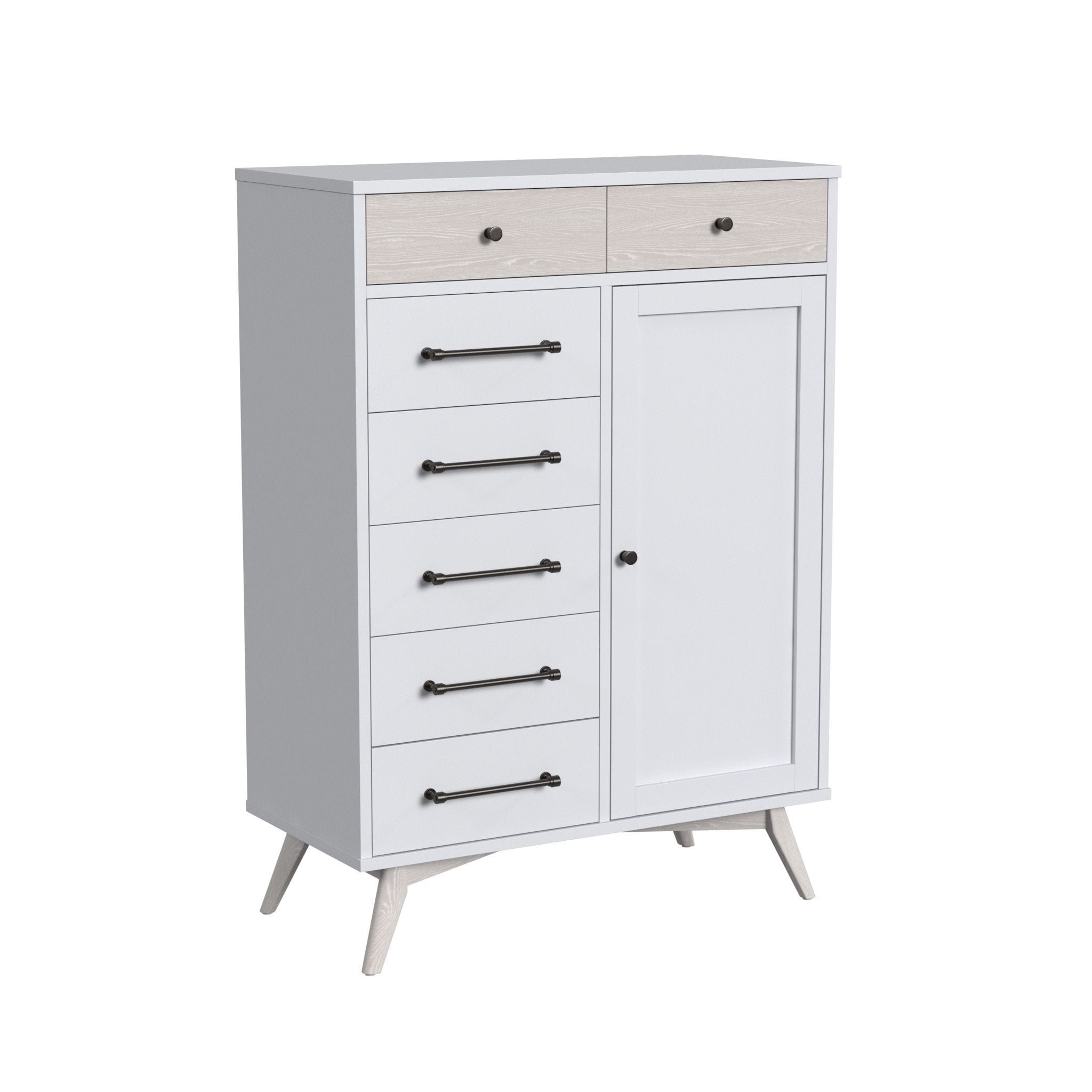 Rowan Wood Chifferobe, Ash Linen