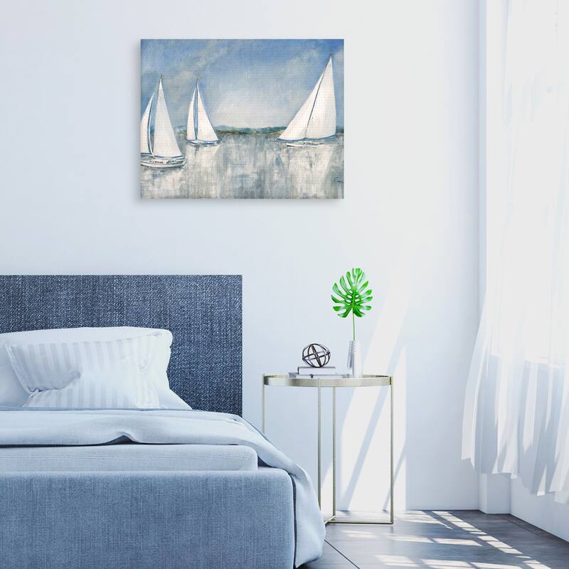 Catching the Breeze by Ruane Manning Canvas Art Print