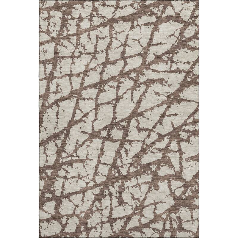 Premium Washable Super Soft Modern Crackle Mayfield Rug