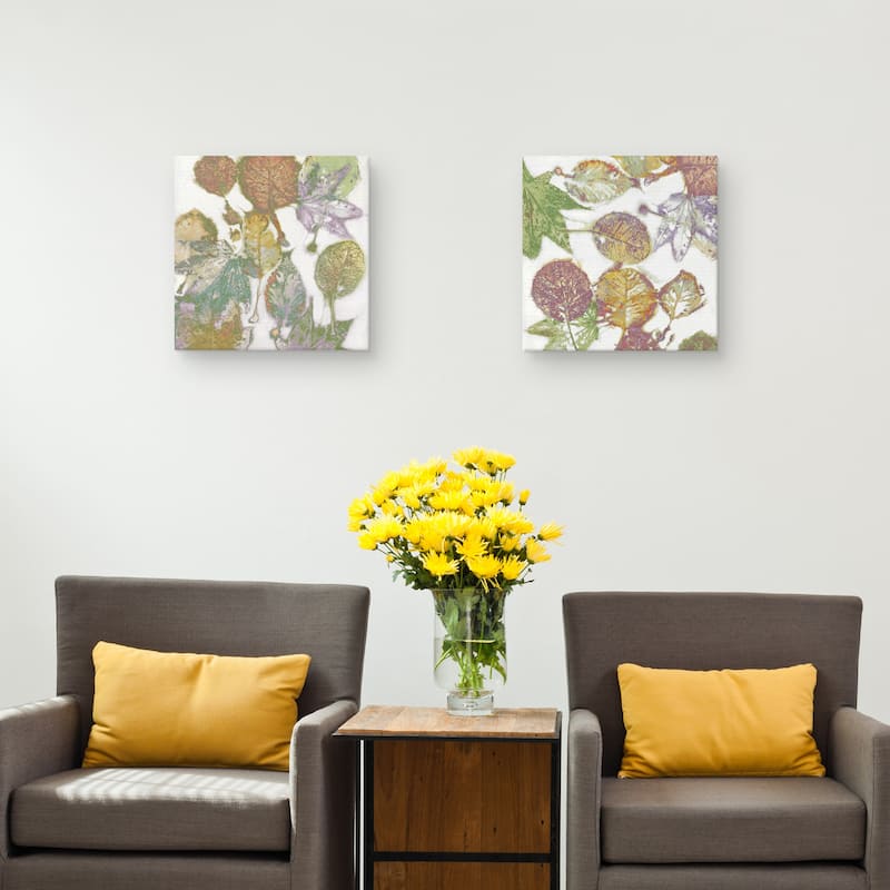 Multi Colored Nature I & II by Danielle Carson Canvas Art Prints
