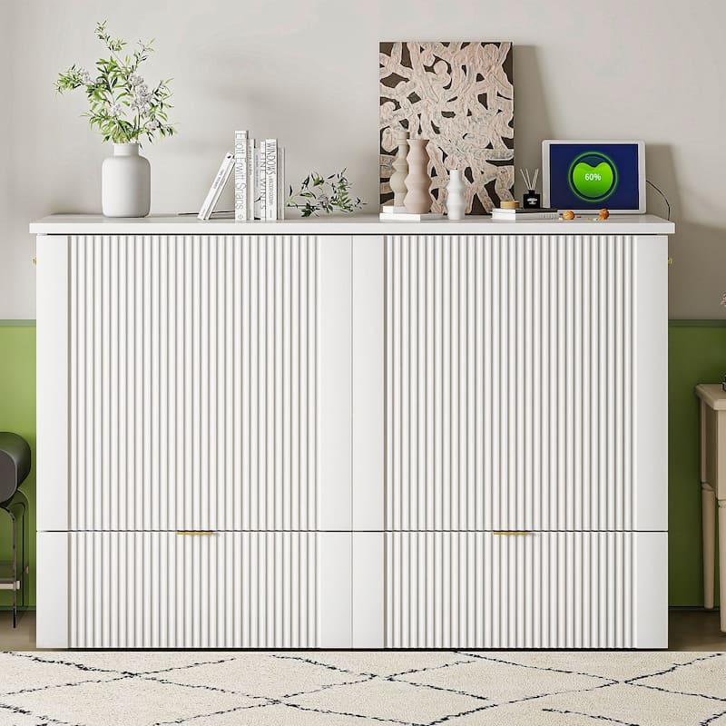 Queen Size Murphy Bed Wall Bed