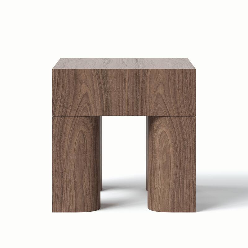 Eka End Table - Walnut