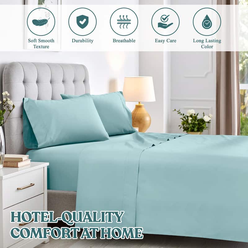 Superior 600 Thread Count Cotton Blend Sheet Set