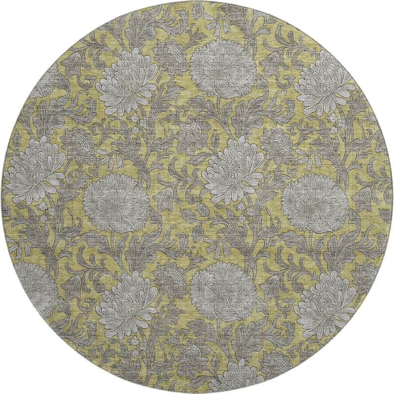 Premium Washable Super Soft Floral Mayfield Rug
