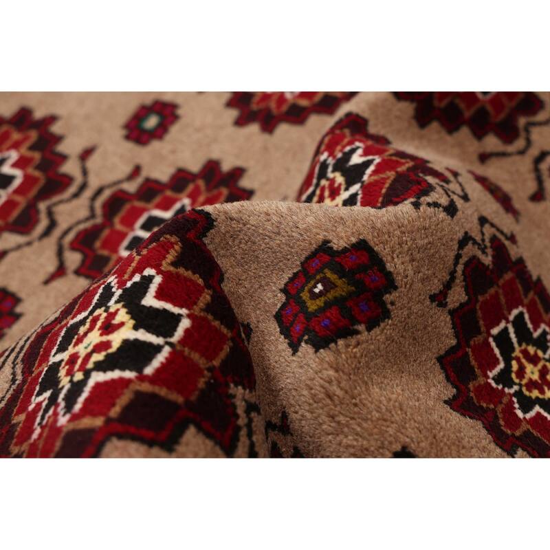 ECARPETGALLERY Hand-knotted Teimani Tan Wool Rug - 3'4 x 5'8