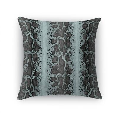 SNAKE BLUE Accent Pillow By Kavka Designs
