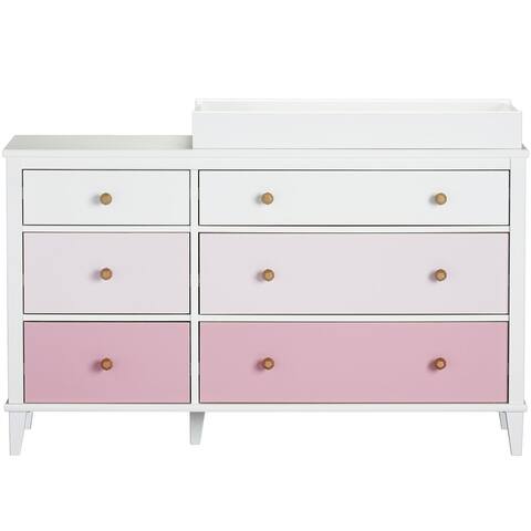 Little Seeds Monarch Hill Poppy 6-drawer Changing Table