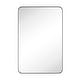 preview thumbnail 51 of 123, TEHOME Kengston Modern & Contemporary Rectangular Bathroom Vanity Mirror 24'' x 36'' - Black