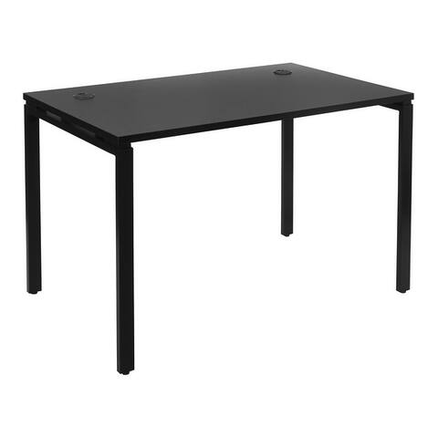 48" Wide Writing Desk in Black or White