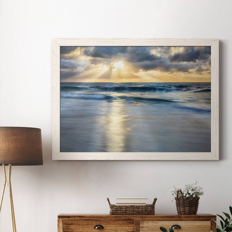 Cloudscape Shore-Premium Framed Canvas - Ready to Hang