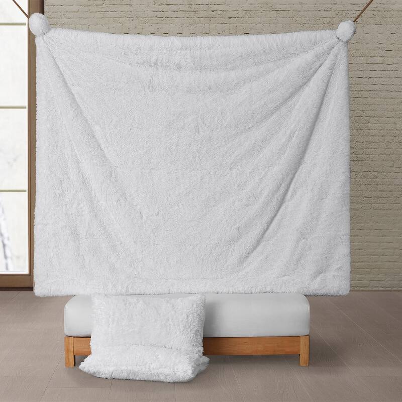 Full of Fluff - Coma Inducer® Oversized Comforter Set - White