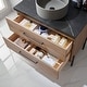 preview thumbnail 43 of 79, Trento Bath Vanity with Sintered Stone Top with Concrete Sink (R)