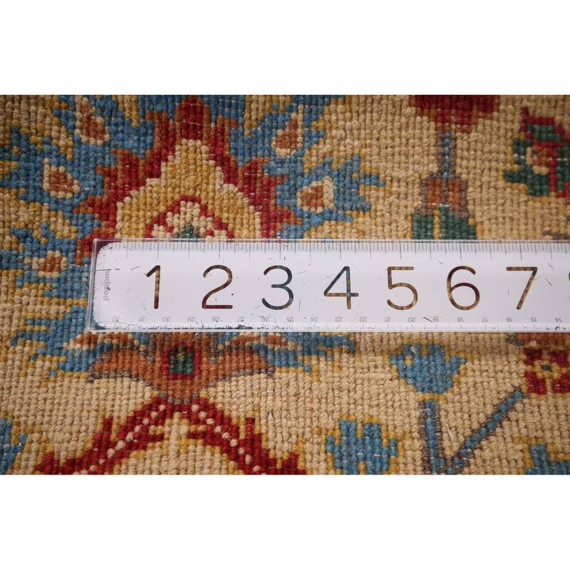 Kazak Oriental Accent Rug Hand-Knotted Wool Carpet - 1'11"x 3'1"