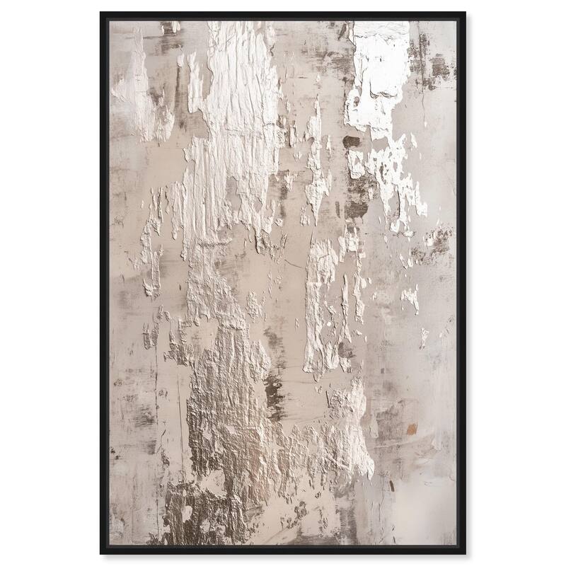 Rusted Echo III Canvas by Art Remedy - 36" x 54" - Black