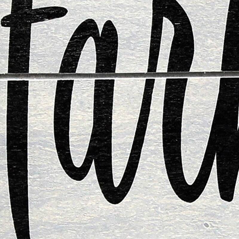 HomeRoots 16" Gray And Black Farm Fresh Serving Tray With Handles - 15.50 in. x 2.25 in. x 12.00 in.