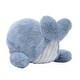 preview thumbnail 4 of 4, Lambs & Ivy Bubbles & Squirt Soft Plush Blue Whale Stuffed Animal Toy