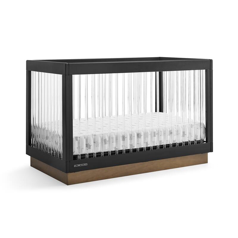 James Acrylic 4-in-1 Convertible Crib - Greenguard Gold Certified