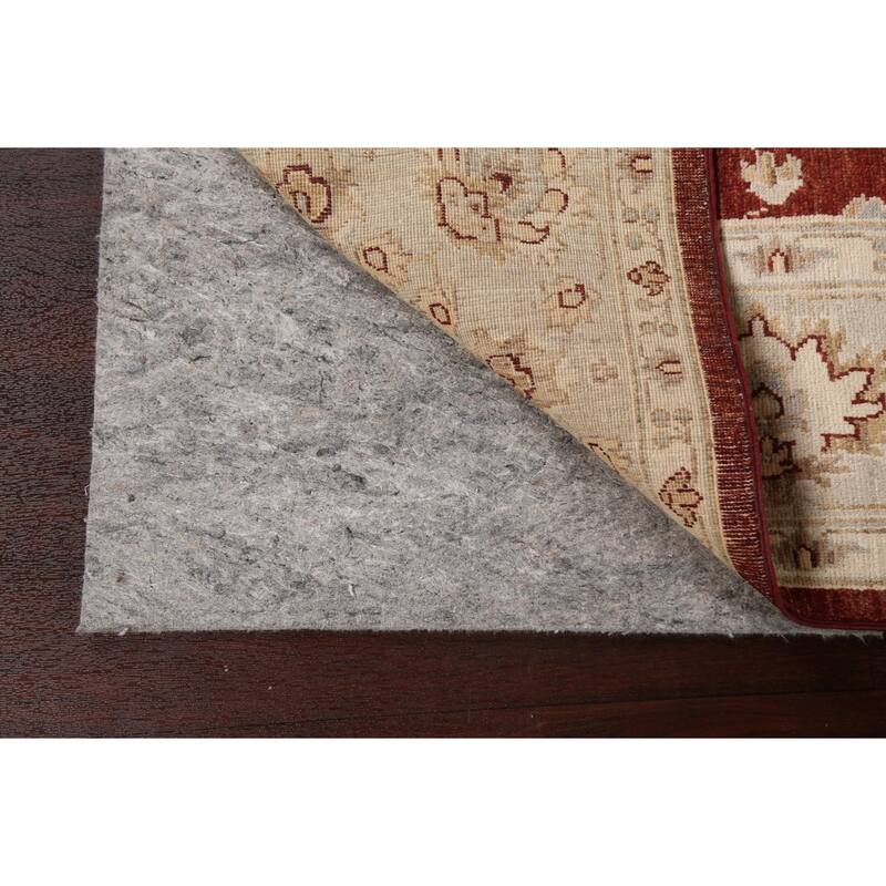 Vegetable Dye Floral Chobi Peshawar Oriental Wool Area Rug Handmade - 6'1" x 9'4"