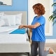 preview thumbnail 3 of 3, Serta Soothing Cool 3-Inch Gel Memory Foam Mattress Topper