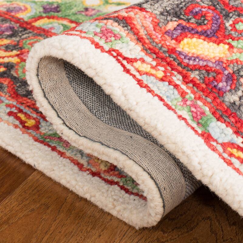 SAFAVIEH Handmade Trace Summer Oriental Wool Rug