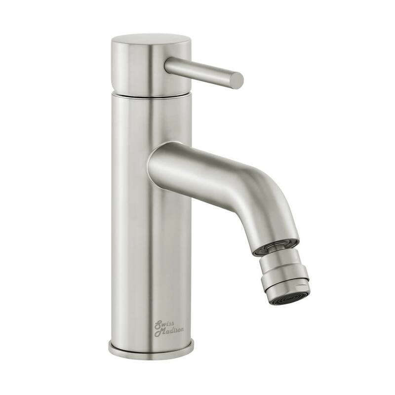Swiss Madison SM-DF81 Ivy 2.2 GPM Single Hole Bidet Faucet with Single - Nickel