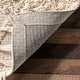 preview thumbnail 5 of 7, Chandy Textured Wool Area Rug