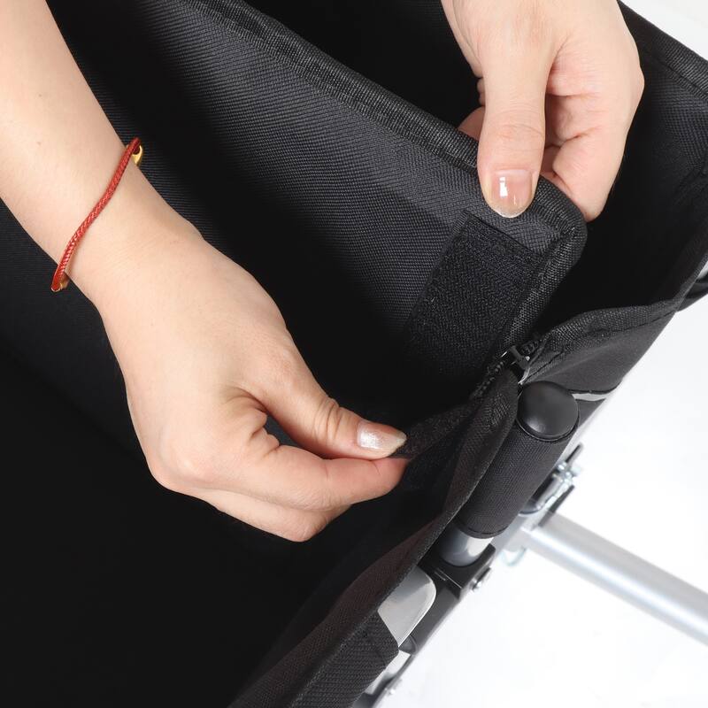 Bike Cargo Trailer, 110lbs Load Capacity, Heavy-Duty Bicycle Wagon Cart, Foldable Compact Storage, Featuring upgraded Fat tires