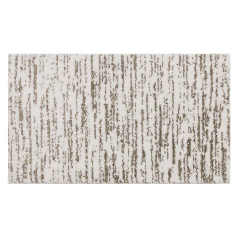 Mohawk Home Nimbus Machine Washable Bath Mat - 1' 8" x 2' 10" - Flint White Nimbus