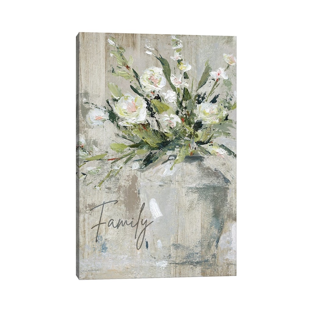 iCanvas "Country Bouquet & Family" by Carol Robinson Canvas Print