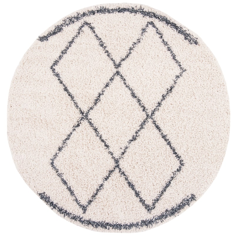 SAFAVIEH Pro Luxe Shag Dile Moroccan Tassel 2.4-inch Thick