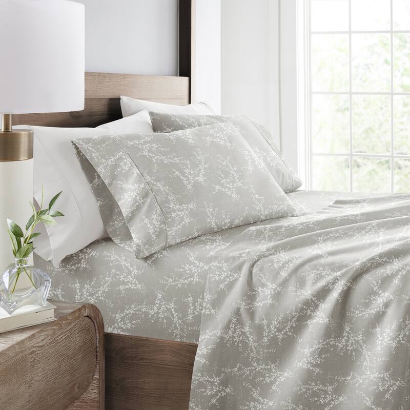 Delicate Details Patterned Ultra-Soft Bed Sheet Sets