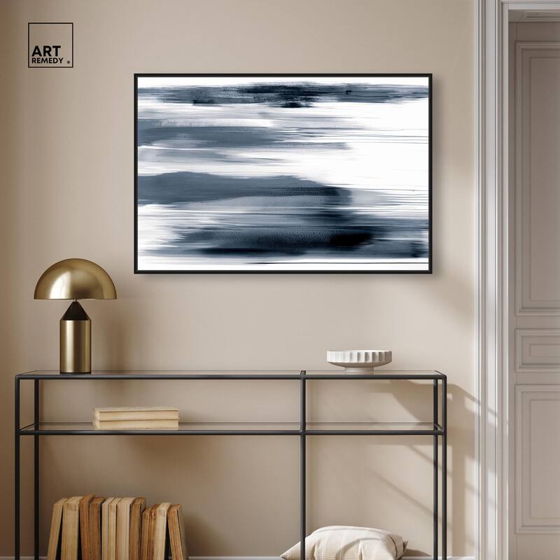 Blue Mirage Canvas by Art Remedy