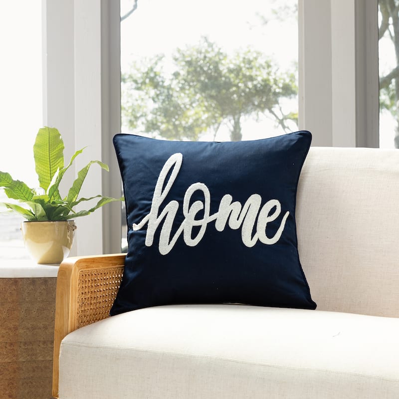 Cottage Icons throw pillow - set of 2
