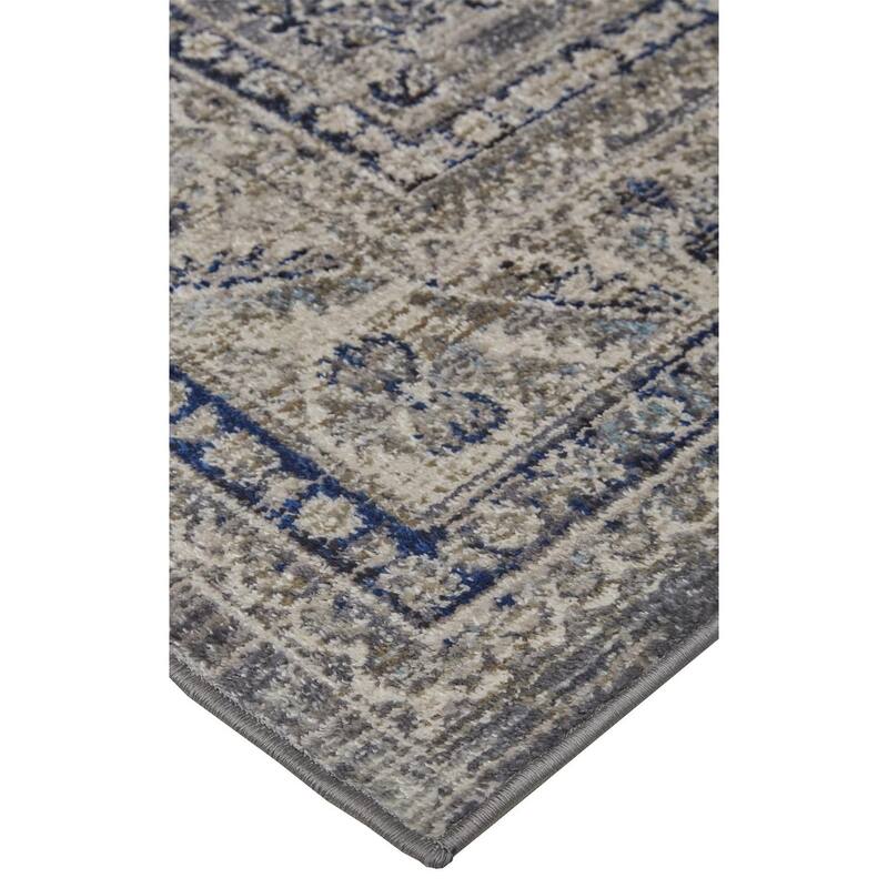 Bellini Vintage Bohemian Medallion Oriental Transitional Area Rug