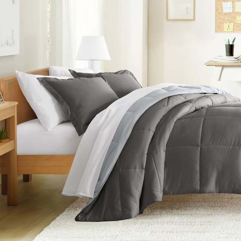 Simply Essential Dorm In A Bag Comforter, Sheet Set and Mattress Pad