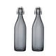 preview thumbnail 8 of 9, Bormioli Rocco Set of 2 Giara Glass Bottles with Leak Proof Lid