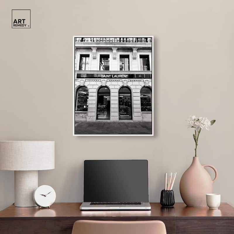 Glam Store front II Canvas by Art Remedy