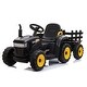 preview thumbnail 2 of 34, 12V Ride on Battery Powered Electric Car with LED Light, Black