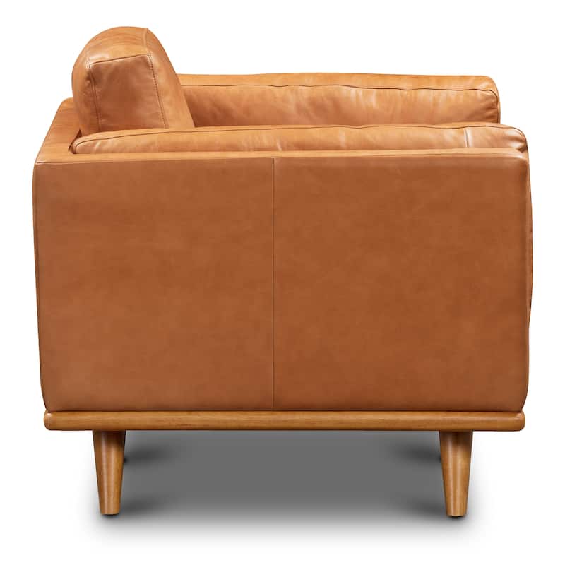 Poly and Bark Cadiz Lounge Chair - Genuine Italian Leather