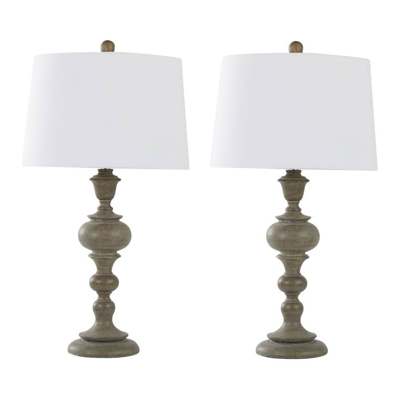Morocco 30.25" Distressed Table Lamps (Set of 2)