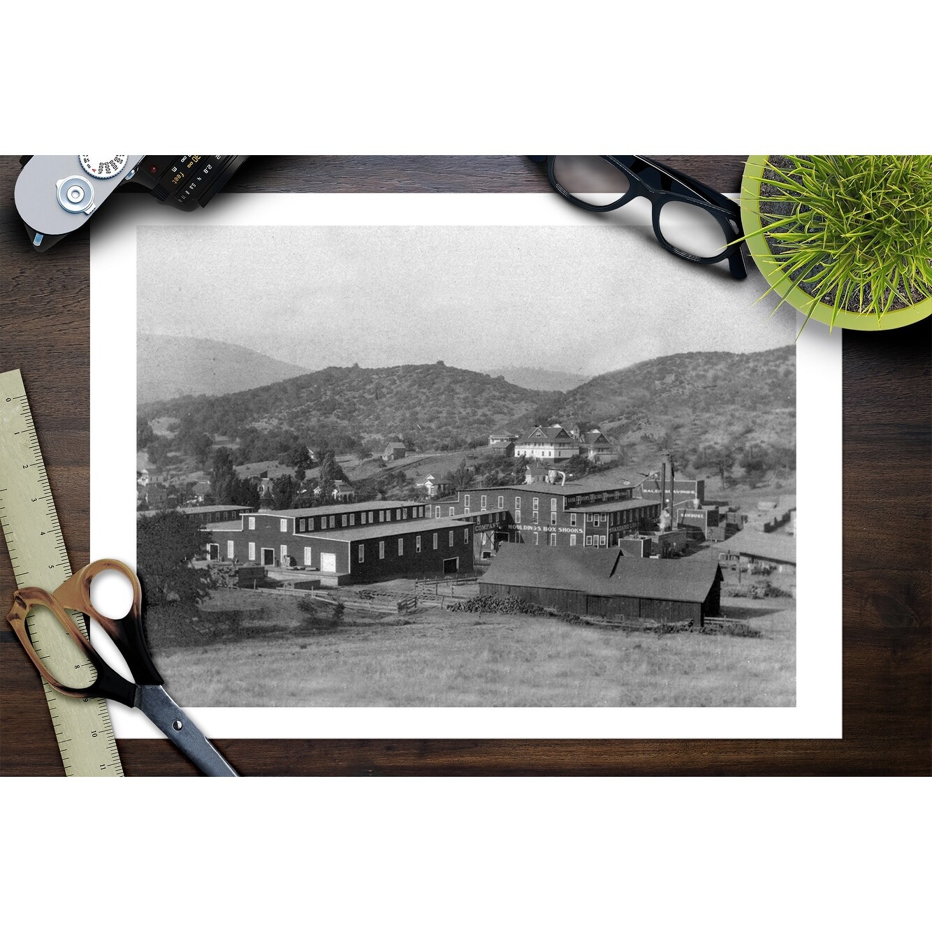 Sonora California Exterior View Of Standard Lumber Co Bldg Art Print Multiple Sizes Available 9 X 12 Art Print Overstock 27908477
