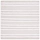 preview thumbnail 4 of 31, SAFAVIEH Augustine Heleen Stripe Fringe Rug 6'4" Square - Beige/Ivory - Square
