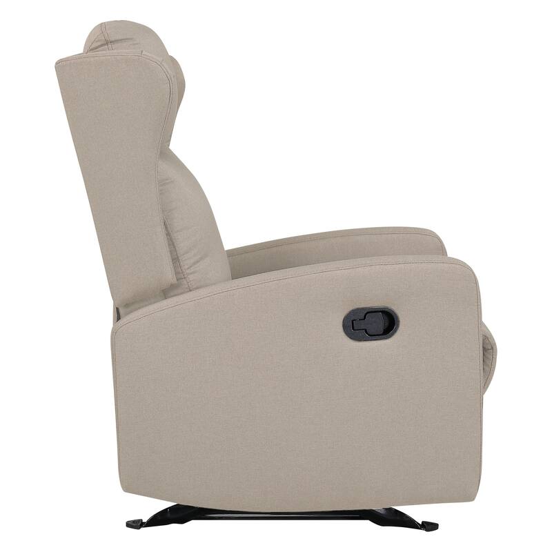 Rocking Recliner Chair,Adjustable Recliner Sofa with Lumbar Support,Classic Recliner Chair with Comfortable Arm and Back Sofa