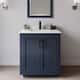 Option Dark Blue / Giotto Quartz Top / Matte Black
