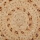 preview thumbnail 3 of 17, LR Home Organic Jute Braided Area Rug, Natural