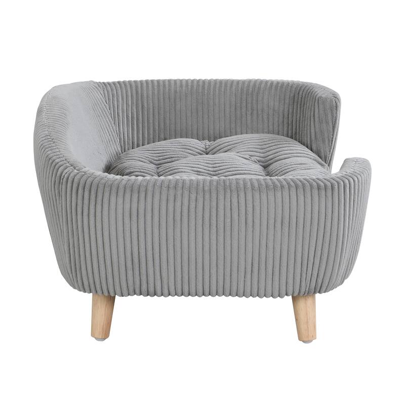 Christopher Knight Home - Araminta Elevated Corduroy Dog Bed