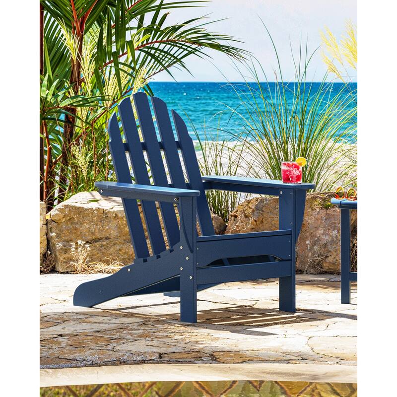 POLYWOOD Classic Plastic Outdoor Adirondack Chair